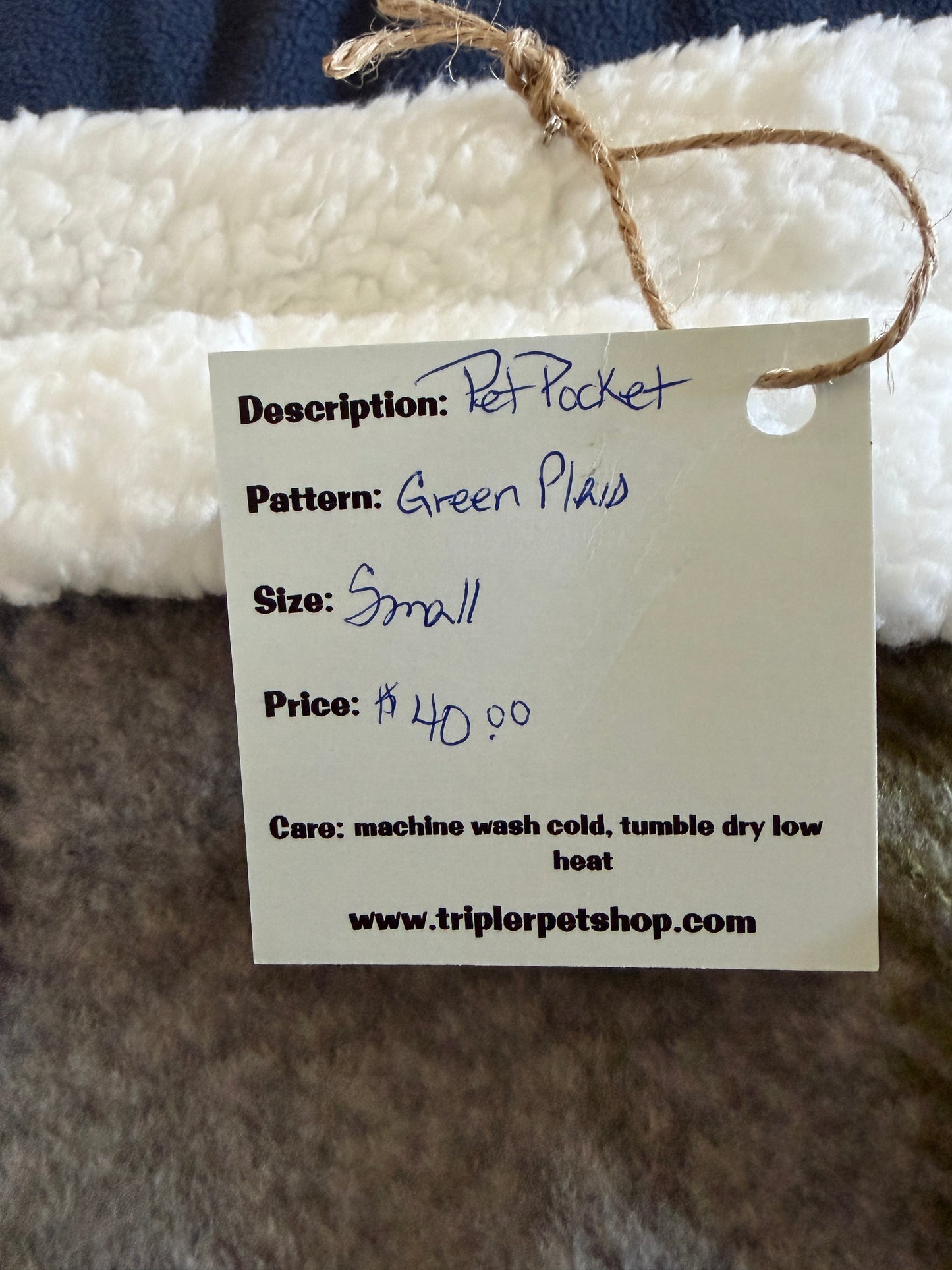 Pet Pocket Cozy Bed for Dogs & Cats